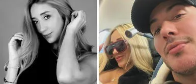 Romina Gachoy y Jean Paul presumen su estilo en las calles Milano. Romina Gachoy y Jean Paul presumen su estilo en las calles de Milán