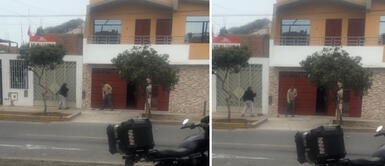 ¿Doña Florinda y Don Ramón? Vecinos pelean en la vía pública tirándose tierra hacia sus respectivas casas ¿Doña Florinda y Don Ramón? Vecinos pelean en la vía pública tirándose tierra hacia sus respectivas casas