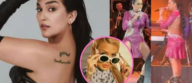 Daniela Darcourt recibe críticas tras polémicos looks en su concierto Daniela Darcourt recibe duras críticas tras polémicos looks en su concierto "RENACER"