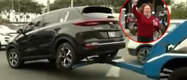 Mujer revela sufrir discapacidad estaciona auto en zona exclusiva: grúa se lleva su vehículo y ella sale corriendo Mujer revela sufrir discapacidad estaciona auto en zona exclusiva: grúa se lleva su vehículo y ella sale corriendo