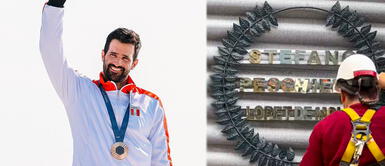 Stefano Peschiera recibió los laureles deportivos. ¡Jugoso cheque! Stefano Peschiera recibió 40 mil dólares de Dina Boluarte y lanzó TREMENDO mensaje