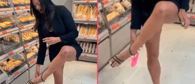 Video de la influencer que se quita la ropa interior y la deja en lugares públicos causa polémica en redes Video de la influencer que se quita la ropa interior y la deja en lugares públicos causa polémica en redes