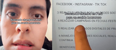 Joven queda en SHOCK tras descubrir oferta de TRABAJO que pide 3 CARRERAS por S/1.300 mensuales Joven queda en SHOCK tras descubrir oferta de TRABAJO que pide 3 CARRERAS por S/1.300 mensuales