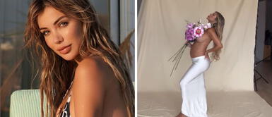 Paula Manzanal presume su baby bump en la playa con un vestido largo y elegante antes de dar a luz Paula Manzanal presume su baby bump en la playa con un vestido elegante antes de dar a luz