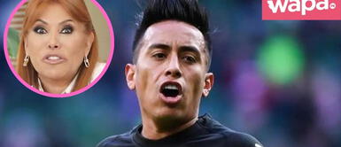 El futbolista lanza tremendo dardo con la conductora. Christian Cueva responde a reportero de Magaly Medina con un LETAL mensaje: "Estoy con mi gente"