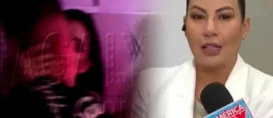 Cueva y Pamela Franco captados besándose Pamela Franco besa apasionadamente a Christian Cueva mientras Pamela López lo denuncia por agresión