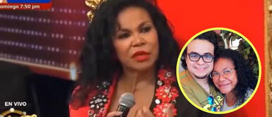 Eva Ayllón se pronunció sobre denuncia de su hijo contra Natalia Málaga. Eva Ayllón HABLÓ sobre situación de su hijo y Natalia Málaga: “Ellos lidian con sus acciones”