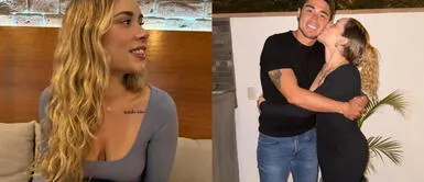 Ale Venturo roba suspiros con osado look en transparencias y cuero negro Ale Venturo roba suspiros con osado look de encaje y transparencias potenciado por el cuero negro