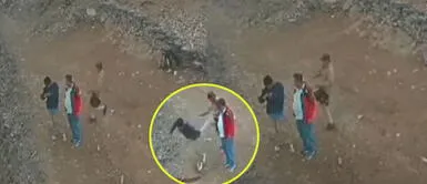 Joven perdió la vida al ser empujado a un abismo. Violento crimen en San Juan de Miraflores: Hombre es empujado desde un cerro y fallece