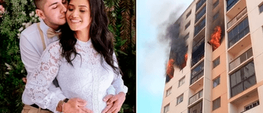 Pareja pierde la vida en incendio en Brasil Pareja y su bebé RECIÉN NACIDO mueren al saltar del SÉPTIMO PISO para escapar de INCENDIO