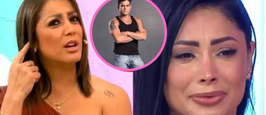 La conductora lanza este duro contra la cantante. Karla Tarazona DESPOTRICA contra Pamela Franco: “Vergüenza me daría quitarle el marido a alguien”