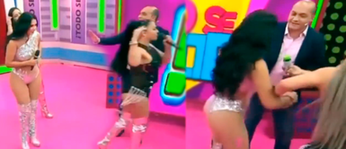 Pamela Franco ABANDONA set de TV tras acalorada discusión EN VIVO por Christian Cueva Pamela Franco ABANDONA set de TV tras acalorada discusión EN VIVO por Christian Cueva: "¿Por qué se la llevan?"