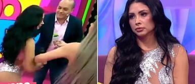 La cantante impacta con esta inesperada reacción. Yolanda Medina ENFURECE contra 'Metiche' y saca a Pamela Franco del set EN VIVO: "¡Vámonos!"