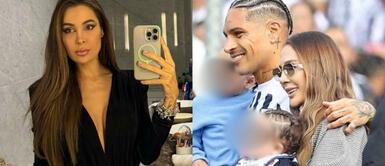 Ana Paula Consorte luce estampado príncipe de gales en la presentación de Paolo Guerrero Ana Paula Consorte luce look estampado Príncipe de Gales en presentación de Paolo Guerrero a AL