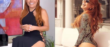 Magaly Medina luce radiante con atrevido bikini en tendencia. Magaly Medina combate el invierno y luce radiante bikini de estilo floss