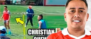 Christian Cueva aparece entrenando en Cienciano con unos kilos de más Christian Cueva aparece entrenando en Cienciano con unos kilos de más