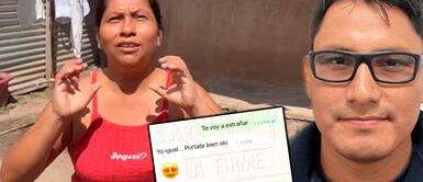 Usuaria filtra chat del esposo de Lis Padilla con otra mujer tras rumores de ruptura Usuaria filtra chat del esposo de Lis Padilla con otra mujer tras ruptura amorosa