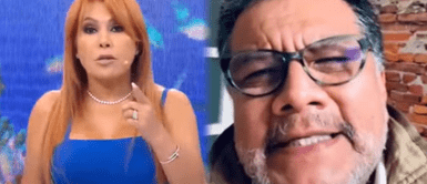 Magaly Medina enfrenta a Tomás Angulo Magaly Medina enfrenta a Tomás Angulo