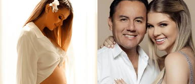 La modelo sorprende con este inesperado anuncio. ¿Brunella Horna CONFIRMA que está esperando a su SEGUNDO BEBÉ de Richard Acuña?: "Ay, si"