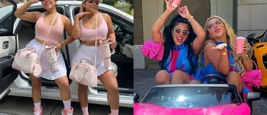 Josetty y Gennesis Hurtado deslumbran con ostentoso looks de infarto . Josetty y Gennesis Hurtado deslumbran looks de infarto con elegantes marcas carísimas