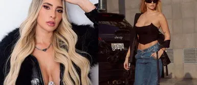 Macarena Gastaldo deslumbra al usar pantalones cargo con botines con pliegues Macarena Gastaldo rompe las reglas de la moda y luce pantalón cargo con botines taco aguja