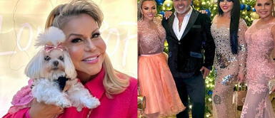 Marilú Montiel, madre de Josetty y Génnesis Hurtado, disfruta la vida llena de lujos en L.A. enfundada en elitista mono de animal print Marilú Montiel, madre de Josetty y Génnesis Hurtado, disfruta una vida llena de lujos reinado por el print de serpiente