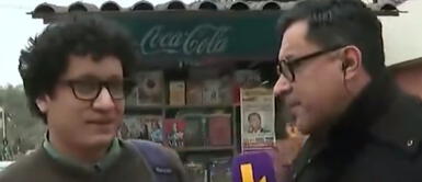 Joven peruano deja en ridículo a periodista durante pregunta sobre la muerte de Alberto Fujimori Joven peruano sorprende a periodista tras consulta sobre la muerte de Alberto Fujimori