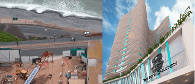 Lujoso hotel en MIRAFLORES de 21 pisos y 108 metros de alto se está construyendo, pese a estar en zona intangible Lujoso hotel en MIRAFLORES de 21 pisos y 108 metros de alto se está construyendo, pese a estar en zona intangible