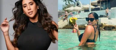 Melissa Paredes seduce playas dominicanas con osado bikini bicolor de estilo asimétrico Melissa Paredes seduce playas dominicanas con osado bikini bicolor de estilo asimétrico