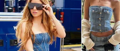 ¡Chau Tops! Los corsés de mezclilla es la nueva obsesión fashion que arrasa ¡Chau Tops! Los corsets de mezclilla es la nueva obsesión fashion que arrasa