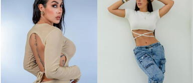 Dorita Orbegozo deslumbra al unirse a la tendencia de usar falda con prenda intima expuesta Dorita Orbegozo roba suspiros al unirse a la tendencia de mostrar prenda intima como parte del look