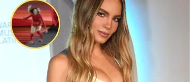 Belinda y su aparatosa caída con botas bloque en la pasarela de Paris Fashion Week Belinda y su aparatosa caída provocada por las botas bloque en París Fashion Week