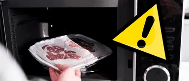 Jamás debes descongelar carne en el microondas ¿Por qué JAMÁS debes DESCONGELAR LA CARNE en el microondas según la CIENCIA?