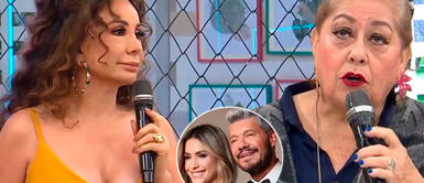 Mamá de Milett Figueroa cuadra a Janet Barboza en vivo Mamá de Milett Figueroa cuadra a Janet Barboza por criticar su talento