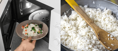 El arroz recalentado es dañino para nuestra salud. Conoce los riesgos de comer arroz recalentado