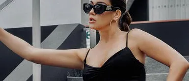 Tilsa Lozano regresa a los escenarios con atrevido look total black con lentejuelas Tilsa Lozano regresa a los escenarios con un atrevido look total black y lentejuelas