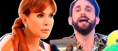 Magaly Medina y Rodri González se encuentran en avión Rodrigo González y Magaly Medina tienen explosivo encuentro en aerolínea