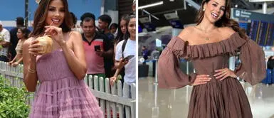 Luciana Fuster y sus elegantes y coquetos vestidos que puedes encontrar en Gamarra Luciana Fuster y sus elegantes y coquetos vestidos que puedes encontrar en Gamarra