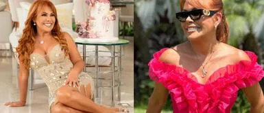 Magaly Medina irradia elegancia con magnético vestido amarillo con ondas Magaly Medina irradia elegancia con magnético vestido amarillo con ondas