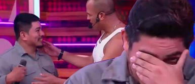 Erick Elera queda impactado al conocer a su doble en vivo Erick Elera queda impactado al conocer a su doble en vivo