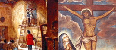 Benito y su fe en el Cristo Morado. Señor de los Milagros: ¿Quién fue Benito, el esclavo de Angola que pintó al Cristo Moreno?