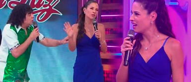 María Pía se molesta con la 'Carlota' por bromearle con su pasado programa con 'Timoteo' María Pía se molesta con la 'Carlota' por bromearle con su pasado programa junto a 'Timoteo'