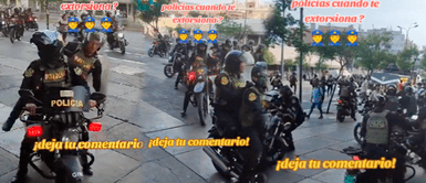 Peruanos en shock con cantidad de PNP en paro "¿Dónde están todos estos policías cuando te extorsionan?": Peruanos en shock con cantidad de PNP en paro