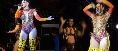 Linda Caba debutó como solista. Linda Caba brilla en su debut como solista en Pucallpa tras dejar Explosión de Iquitos