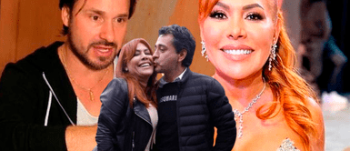 Cristian Zuarez encara a Magaly Medina en los Martin Fierro Cristian Zuarez encaró a Magaly Medina en los Martín Fierro y su esposo reaccionó así