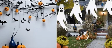 Impactantes ideas de Halloween para decorar tu casa. ¡Transforma tu hogar! Ideas de adornos para Halloween