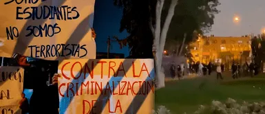 Estudiantes toman UNMSM y se desata batalla campal entre alumnos y personal seguridad: reportan heridos Estudiantes toman UNMSM y se desata batalla campal entre alumnos y personal seguridad: reportan heridos
