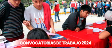 Sunat abre nueva convocatoria laboral para bachilleres y titulados. Foto: Composición LR/Andina. ¿Sin chamba? Sunat lanza convocatoria laboral con sueldos desde hasta S/9.500