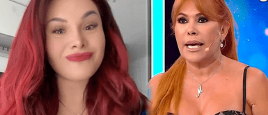 Génesis Tapia se defiende de Magaly Medina Génesis Tapia deja en ridículo a Magaly Medina con fuerte confrontamiento