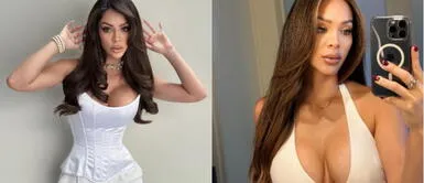 Sheyla Rojas se luce con magnético vestido de punto transparente en playas Españolas Sheyla Rojas se luce con magnético vestido transparente en playas españolas